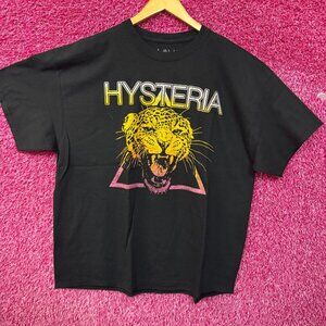 Def Leppard Hysteria World Tour 87 Heavy Metal Band Tee O/S